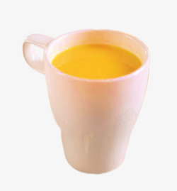 杯子中的玉米汁素材