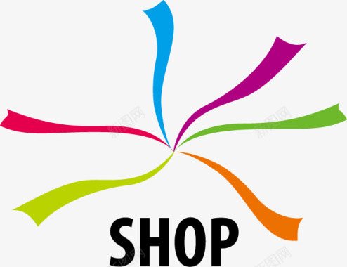 购物logo矢量图图标图标