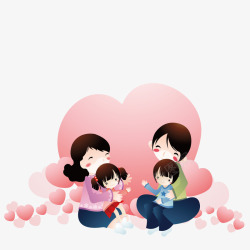 抱着孩子的妈妈素材