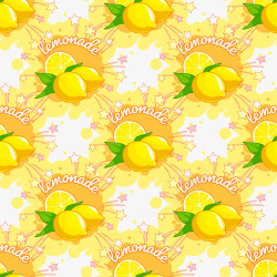 黄色柠檬背景素材