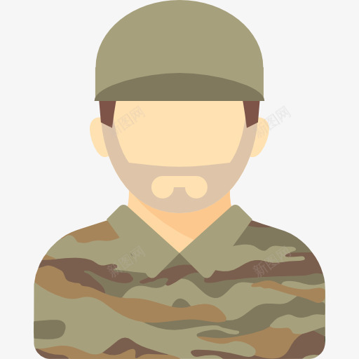 士兵图标png_新图网 https://ixintu.com 专业 人 人头像 军事 军人 军队 工作 职业