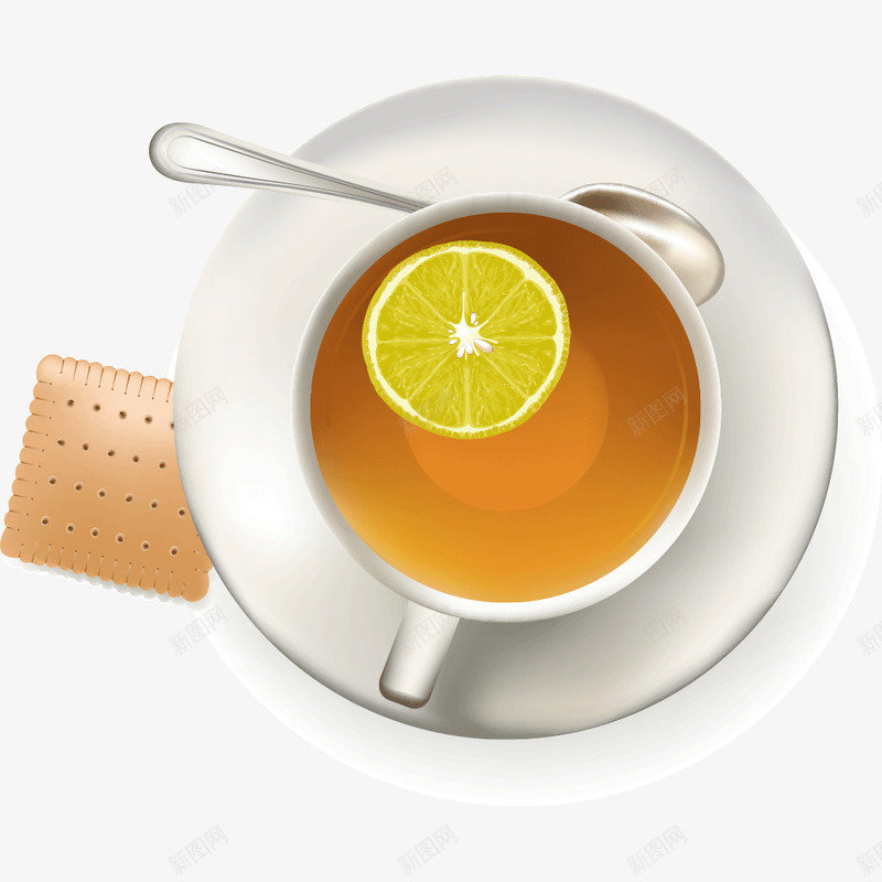 柠檬茶png免抠素材_新图网 https://ixintu.com 杯子 柠檬 柠檬茶 饮品 饮料