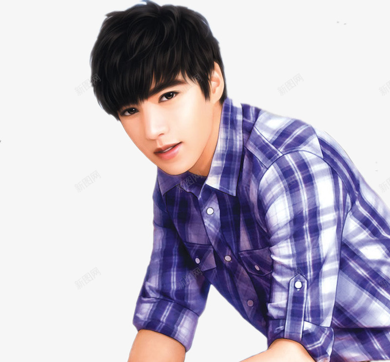 现代男png免抠素材_新图网 https://ixintu.com 中国帅哥 人物 卡通 帅哥 现代男 男孩 男神