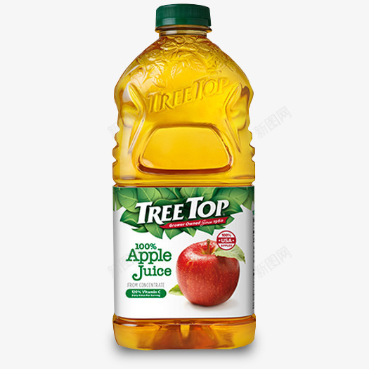 苹果汁饮料png免抠素材_新图网 https://ixintu.com 塑料瓶 实物 苹果汁 饮料