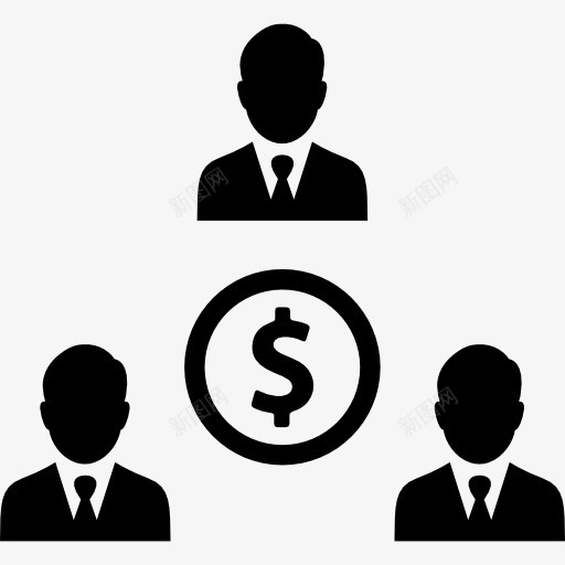 商人图标png_新图网 https://ixintu.com 人 商人 头像 用户 美元符号 钱 钱字符号