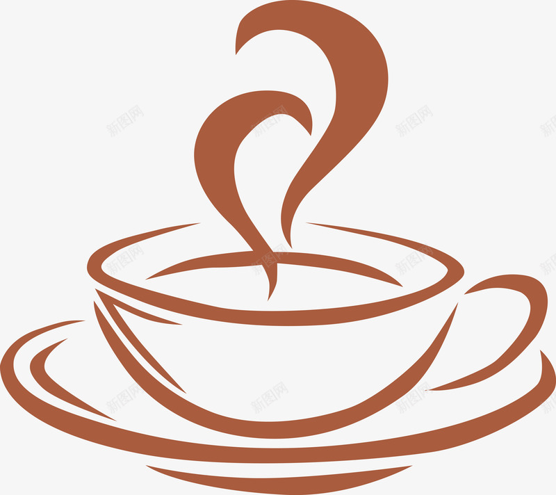 咖啡杯子png免抠素材_新图网 https://ixintu.com 可爱 咖啡 咖啡杯 咖啡香气 手绘 杯子 饮料 香气