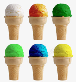 冰饮料卡通冰淇淋饮料甜筒冰图标高清图片