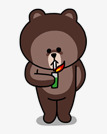 抽烟的小熊小熊高清图片