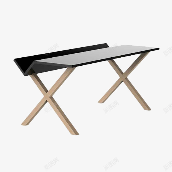 现代创意桌子png免抠素材_新图网 https://ixintu.com 创意 桌子 设计 黑色