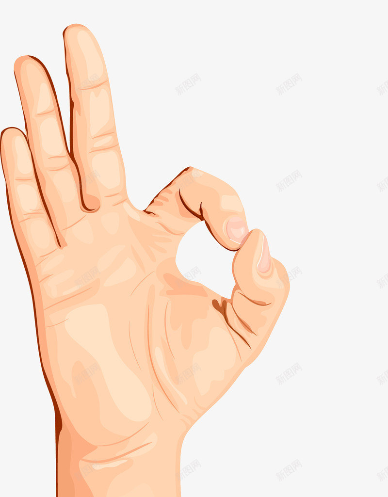 手指姿势png免抠素材_新图网 https://ixintu.com 好的ok 姿势 手指 身体