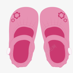 粉红色女宝宝鞋女宝宝鞋高清图片