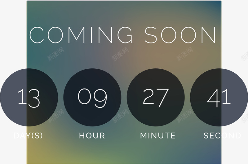现代comingsoonpng免抠素材_新图网 https://ixintu.com comingsoon 倒计时 商务 现代 简约 英文