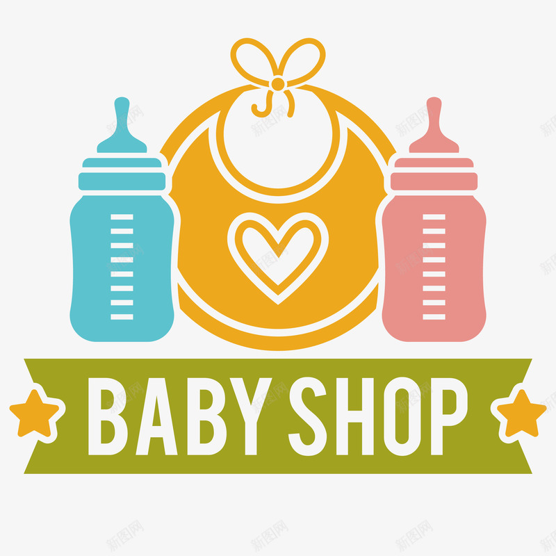 彩色婴儿奶瓶图案矢量图图标eps_新图网 https://ixintu.com 儿童 创意 卡通 图标 图案 婴儿 宝宝 小清新 简约 装饰 矢量图