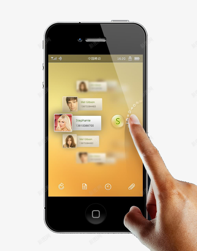 手机时代png免抠素材_新图网 https://ixintu.com 手指 电子产品 真人 触摸