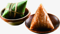 红糖糯米粽子食物端午素材