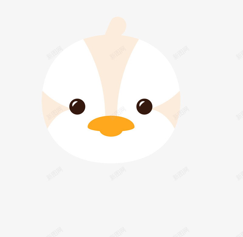 可爱森林动物头像图标png_新图网 https://ixintu.com 动物 可爱 图标 头像 小鸡
