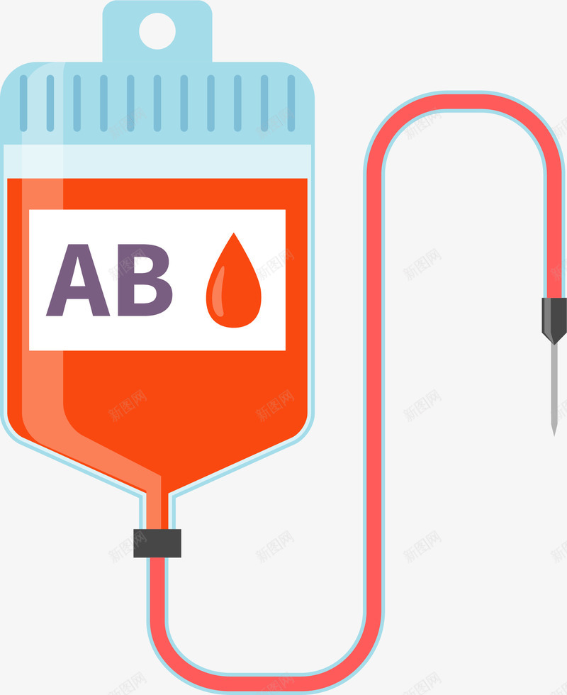 血袋矢量图eps免抠素材_新图网 https://ixintu.com 医院 血袋 输血 矢量图