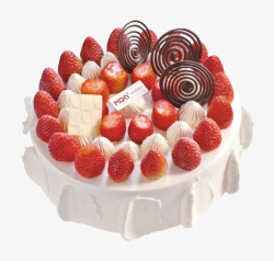 草莓生日蛋糕草莓生日蛋糕高清图片