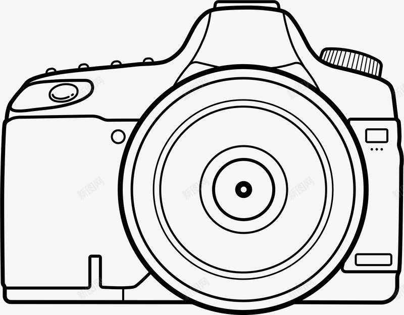 手绘相机单反图标png_新图网 https://ixintu.com 单反 手绘 手绘相机单反 摄像 摄影 照片 相机