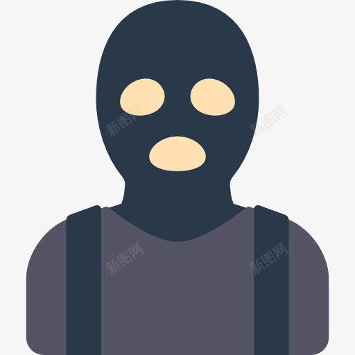小偷图标png_新图网 https://ixintu.com 人 人头像 小偷 工作 强盗 眼罩的小偷 罪犯 职业 警察抓贼 防盗