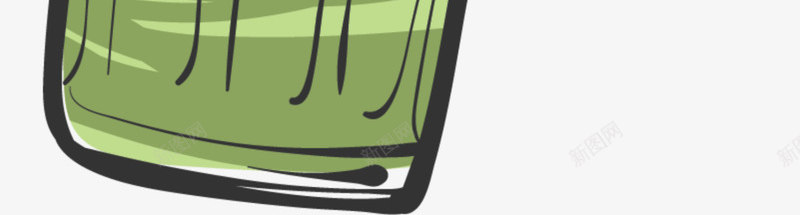 手绘绿色创意柠檬汁png免抠素材_新图网 https://ixintu.com 卡通手绘 叶子 杯子 果汁 柠檬汁 树叶 水彩 水果 绿色 饮料