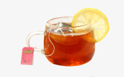 柠檬红茶素材