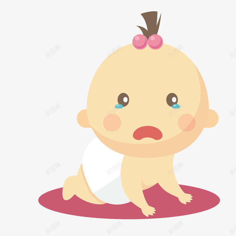 委屈的婴儿图标png_新图网 https://ixintu.com 可爱婴儿 委屈 婴儿 婴儿图标 婴儿宝宝 婴儿矢量 小婴儿