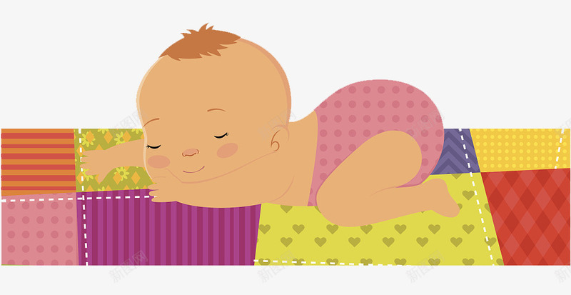 趴着睡的插图可爱宝宝png免抠素材_新图网 https://ixintu.com 呼呼睡着的宝宝 宝宝 宝宝睡着了 睡宝宝 睡着的孩子 睡觉的宝宝 趴着