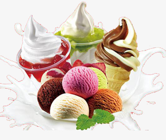 促销冰淇淋png免抠素材_新图网 https://ixintu.com 冰淇淋 冰饮 夏日冷食 雪糕 食物