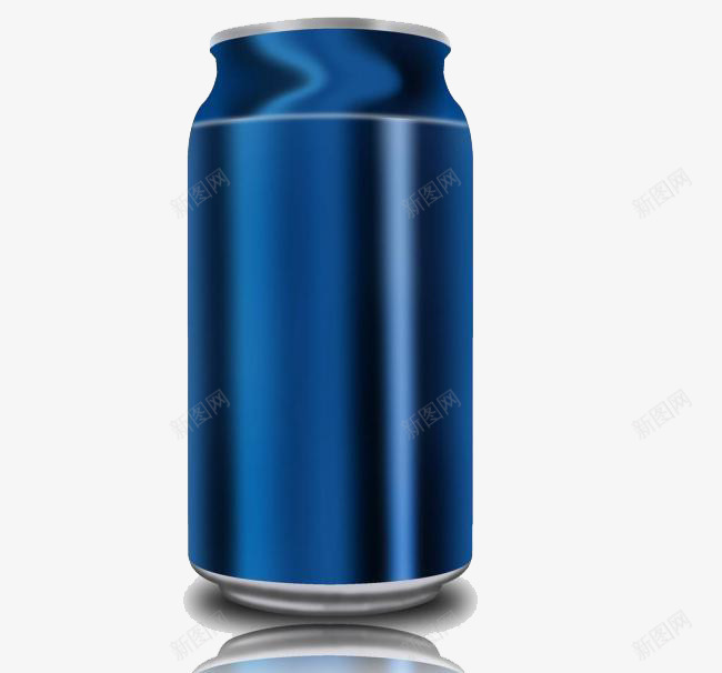 简易精致的易拉罐元素png免抠素材_新图网 https://ixintu.com 元素 声音 易拉罐 简易 精致 蓝色 设计 质感