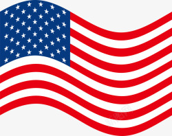 国外美国国旗矢量图高清图片