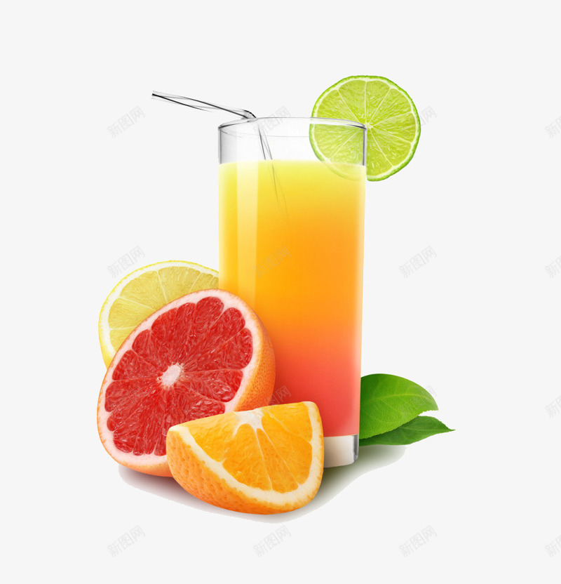 饮料png免抠素材_新图网 https://ixintu.com 果汁 橙汁 西柚 饮料