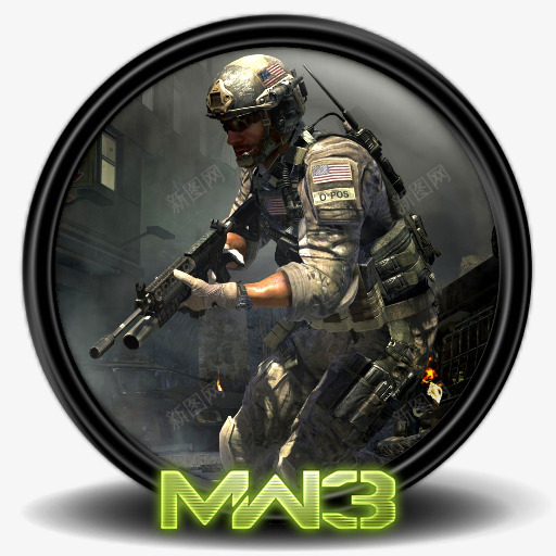 鳕鱼现代战三2Amodernwarfare3icons图标png_新图网 https://ixintu.com 2A 2a 3 CoD Modern Warfare 三 战 现代 鳕鱼