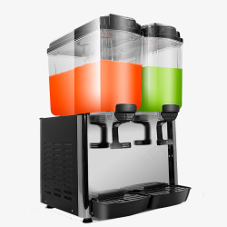 自动三缸冷饮机全自动奶茶机高清图片