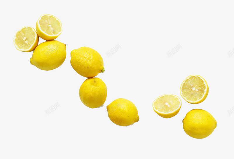 黄色清晰柠檬摄影图png免抠素材_新图网 https://ixintu.com 产品实物 免抠图 摄影 摄影图 柠檬 清晰 黄色 黄色柠檬