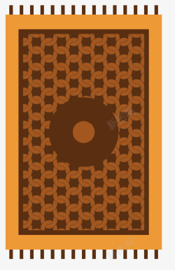 褐色地毯波点褐色地毯高清图片
