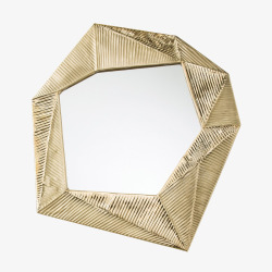 现代几何创意镜子素材