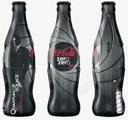 零度可口可乐瓶装可乐高清图片