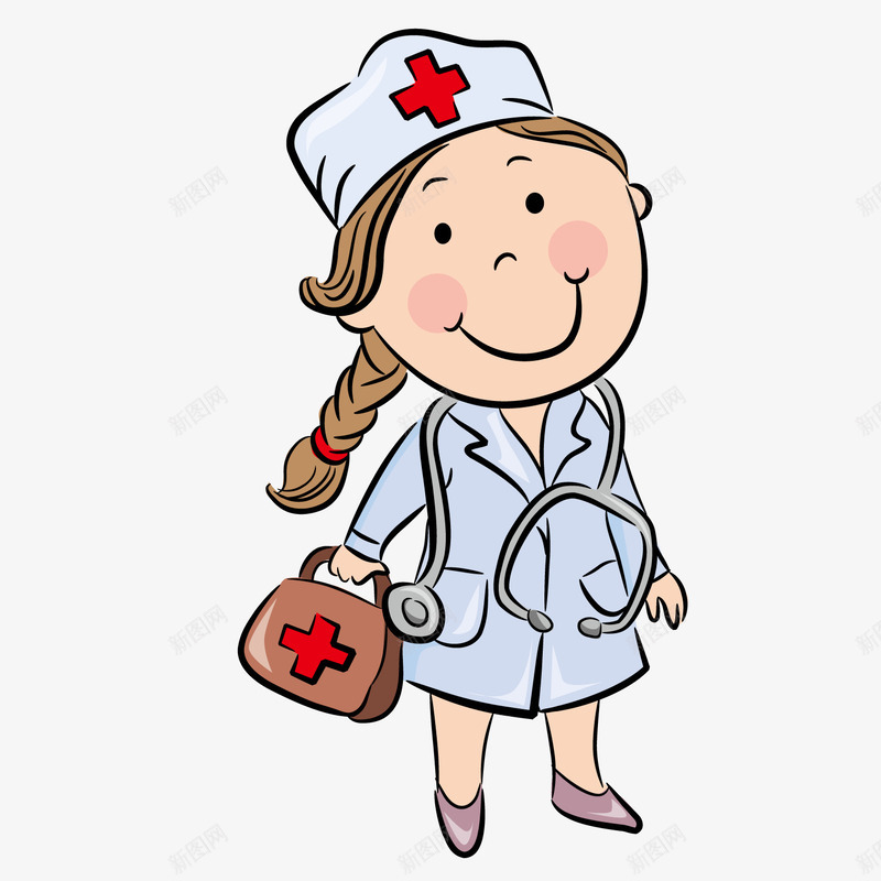 医院小护士png免抠素材_新图网 https://ixintu.com 医院 卡通小护士 小护士 阿姨