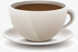 暖饮精美咖啡矢量图高清图片