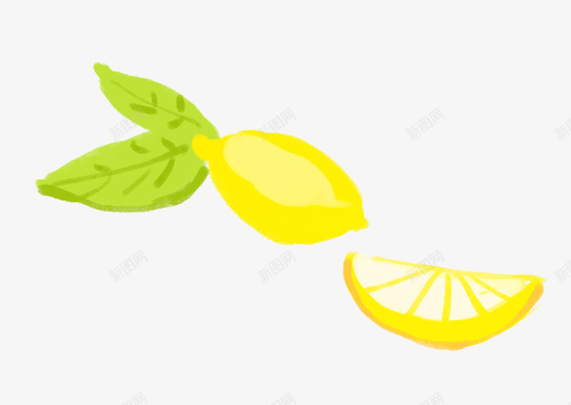 水彩柠檬png免抠素材_新图网 https://ixintu.com 春游 柠檬 水彩画 水果 郊游 野餐 食品 食物