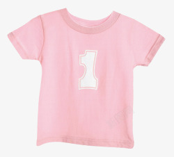 粉色1号T恤素材