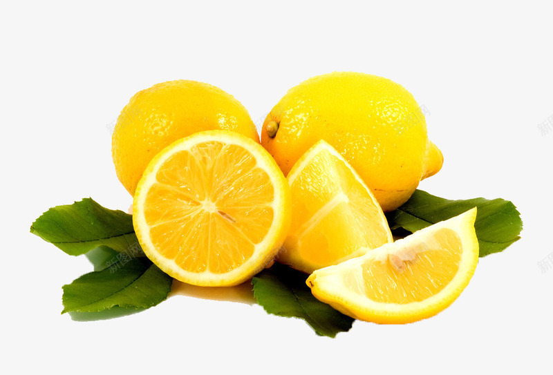鲜嫩柠檬psd免抠素材_新图网 https://ixintu.com 多汁 多肉 热带水果 鲜嫩