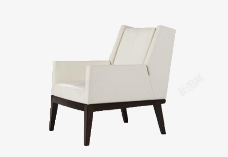 沙发椅子png免抠素材_新图网 https://ixintu.com 单人沙发 椅子 沙发免抠 沙发椅 现代风椅子 白色椅子 白色沙发椅 简约沙发椅