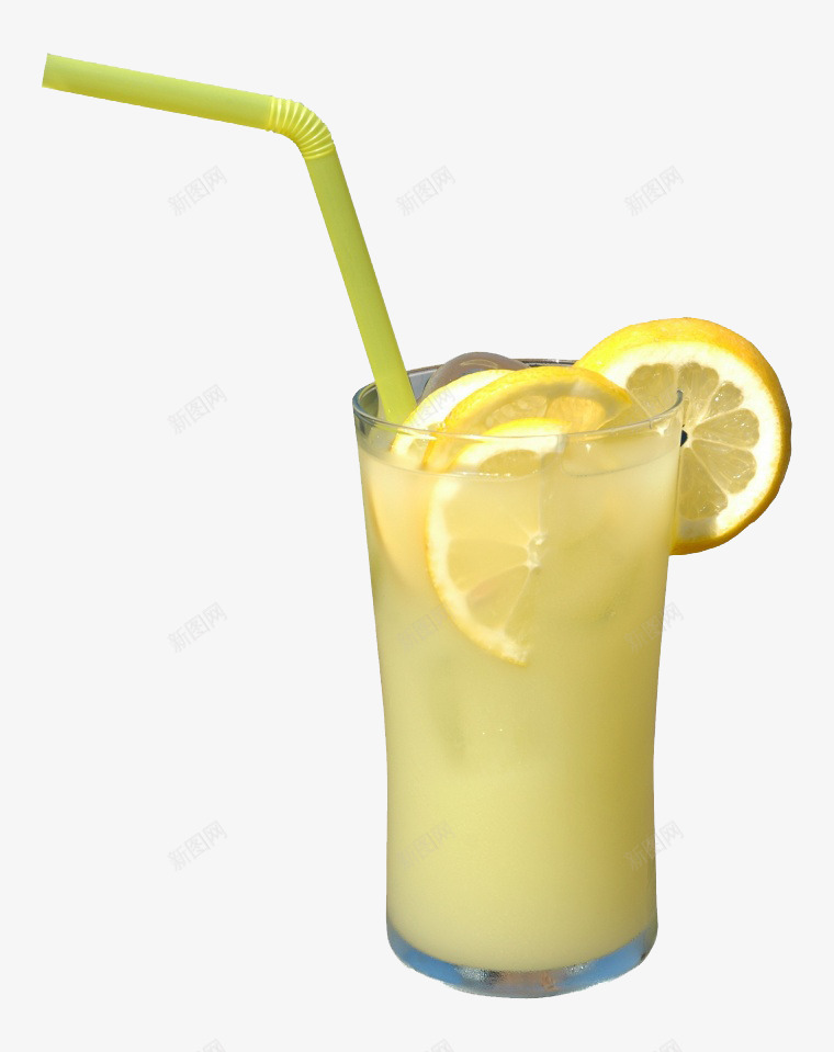 柠檬果汁png免抠素材_新图网 https://ixintu.com 产品实物 夏天 杯子 果汁 汽水 饮品 饮料