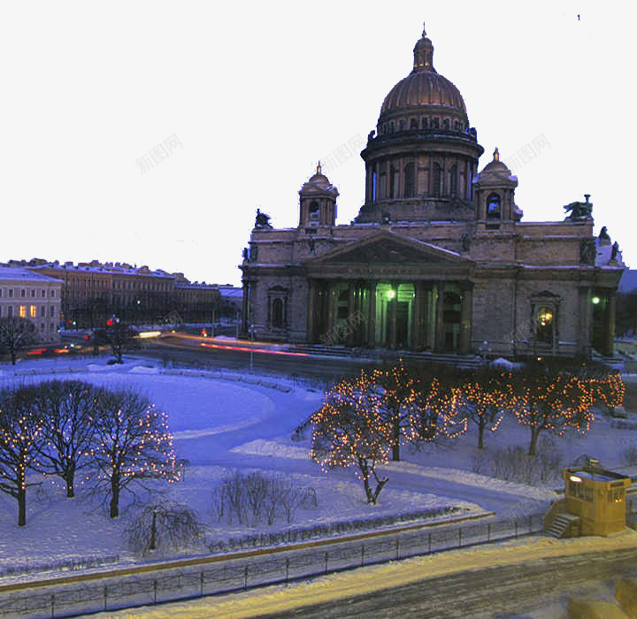圣彼得堡大教堂图png免抠素材_新图网 https://ixintu.com 各地名著 旅游风景照片 著名建筑