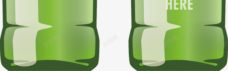 绿色创意瓶子矢量图ai免抠素材_新图网 https://ixintu.com 创意 卡通手绘 水彩 瓶子 绿色 酒瓶 饮料 矢量图