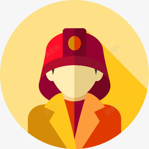 消防队员图标png_新图网 https://ixintu.com 头像 消防员 用户工作 社会概况 职业 职业和工作