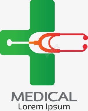 医院诊所logo图标图标