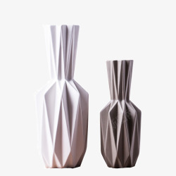 陶瓷花瓶摆件折纸花艺素材